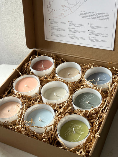 Bermuda Parish Candle Gift Box