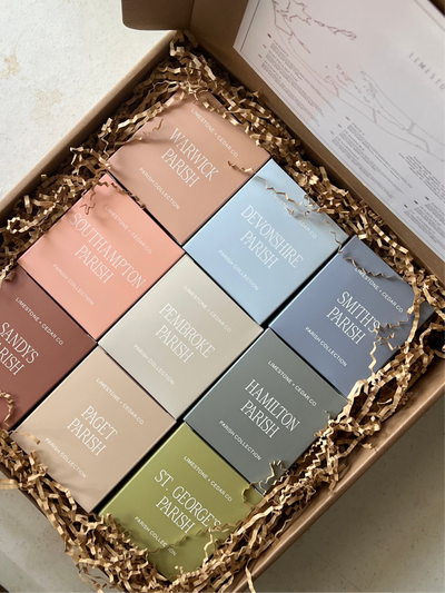 Bermuda Parish Candle Gift Box
